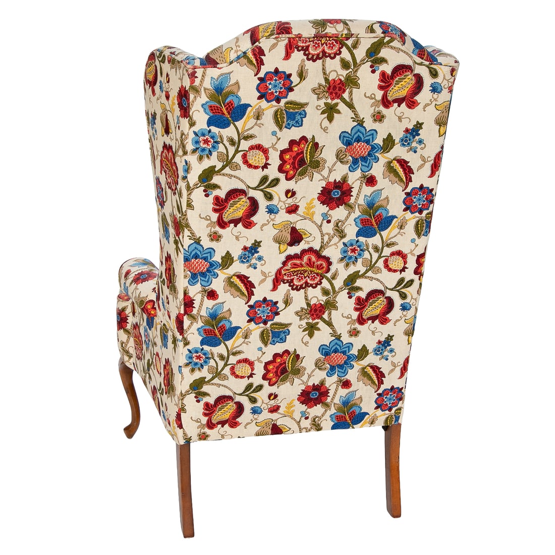 Vintage Clayton Marcus Furniture Upholstered Wing Back Arm Chair - 5