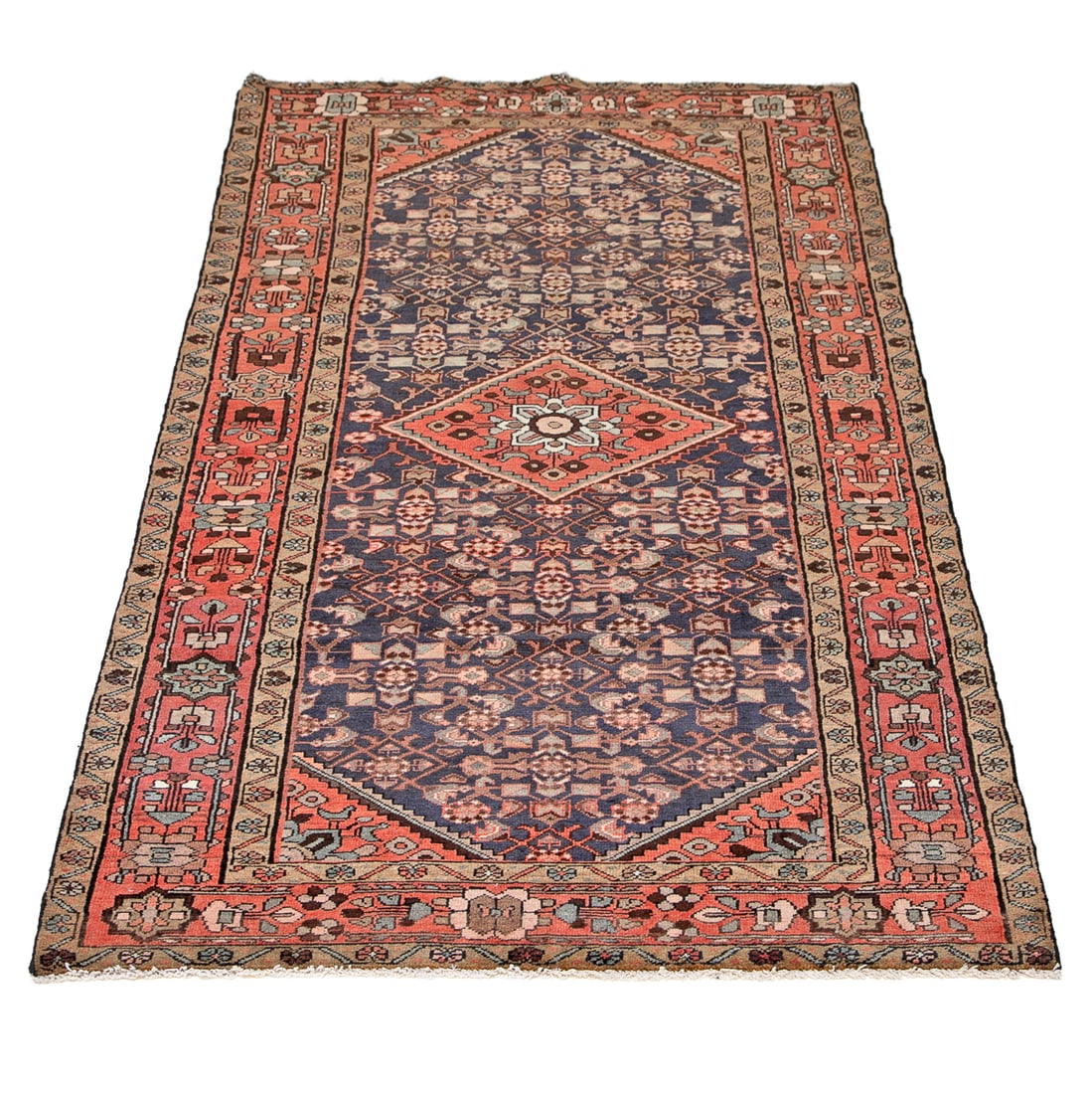 4'2" X 10' Hoseinabad Rug (1 of 5)
