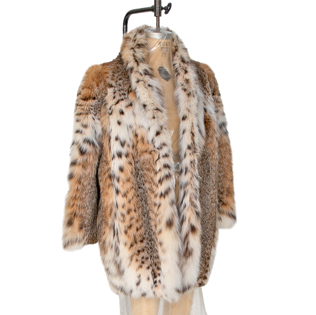Vintage James Hirsch, Dallas and Atlanta, Bobcat Women's Fur Jacket (1 of 8)