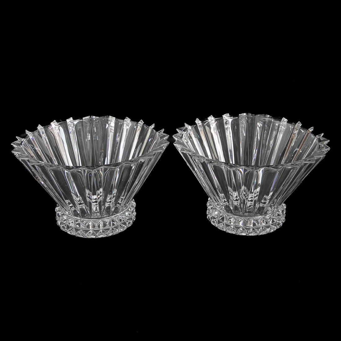 Vintage Rosenthal Classic Germany Glass Bowls, Pair (1 of 9)