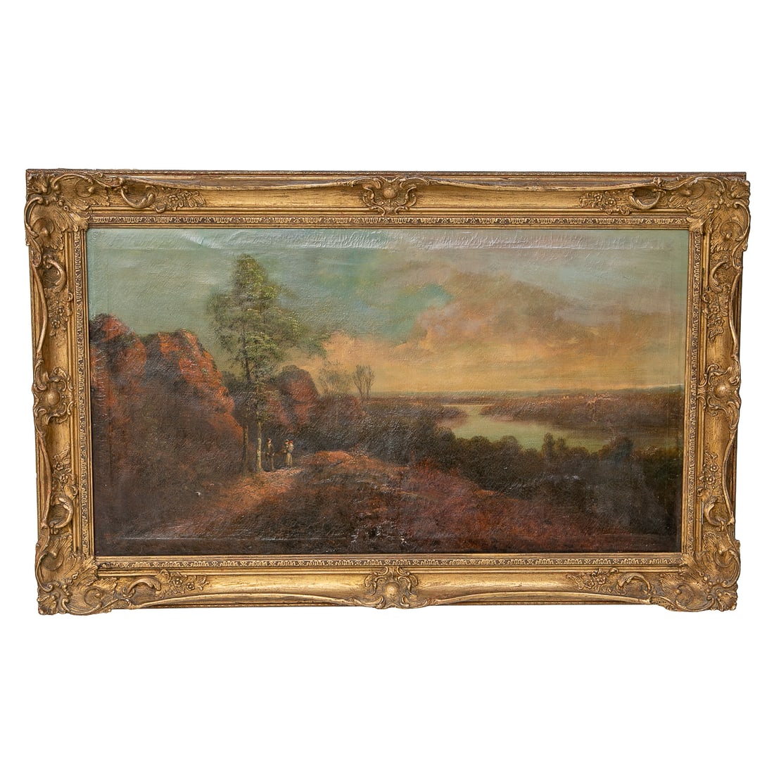 Late 19th/Early 20th C. Landscape Scene, Oil on Canvas (1 of 5)