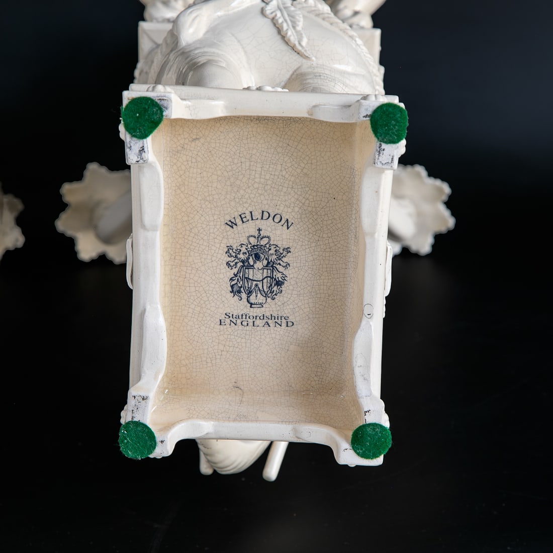 Unique Peter Weldon Staffordshire Creamware Elephant Candelabra, Pair - 8