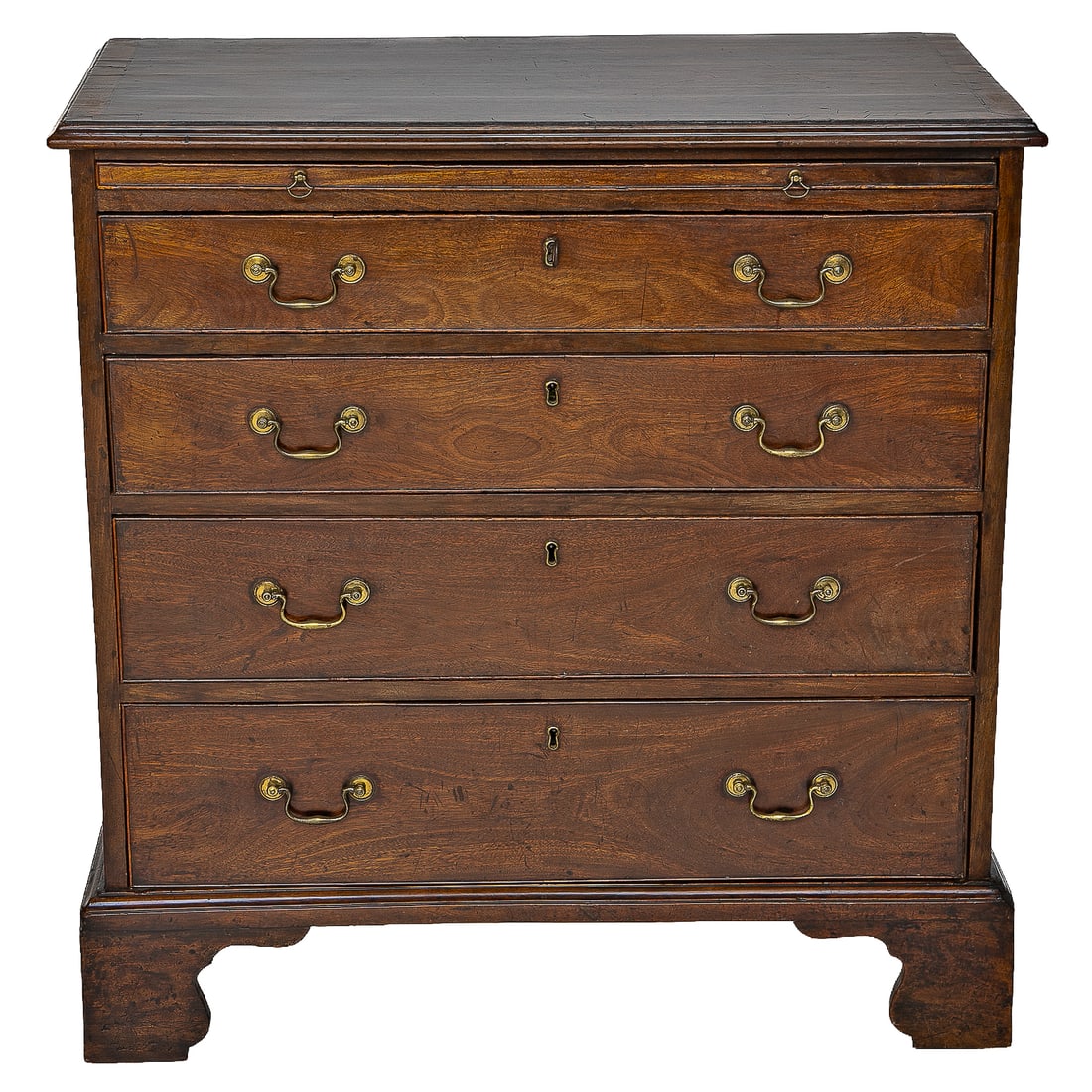 Early 19th C. English Mahogany George II Style Chest of Drawers (1 of 11)