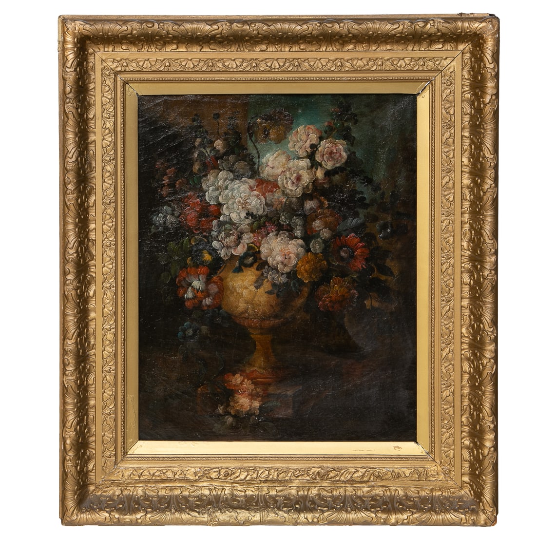 Late 19th C. Floral Still Life, Oil on Canvas (1 of 5)