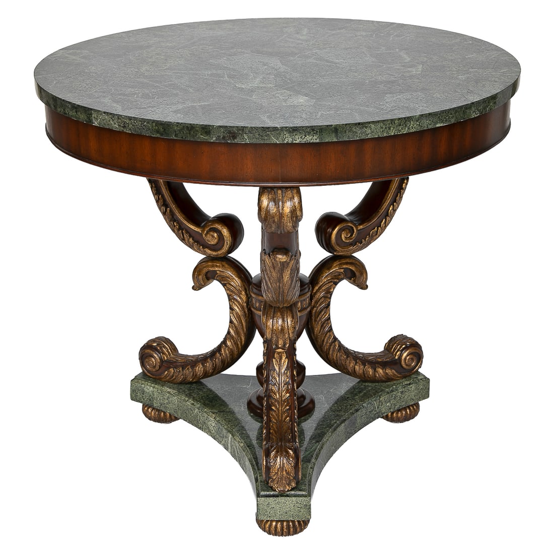 Vintage Maitland-Smith Round Side Table (1 of 7)