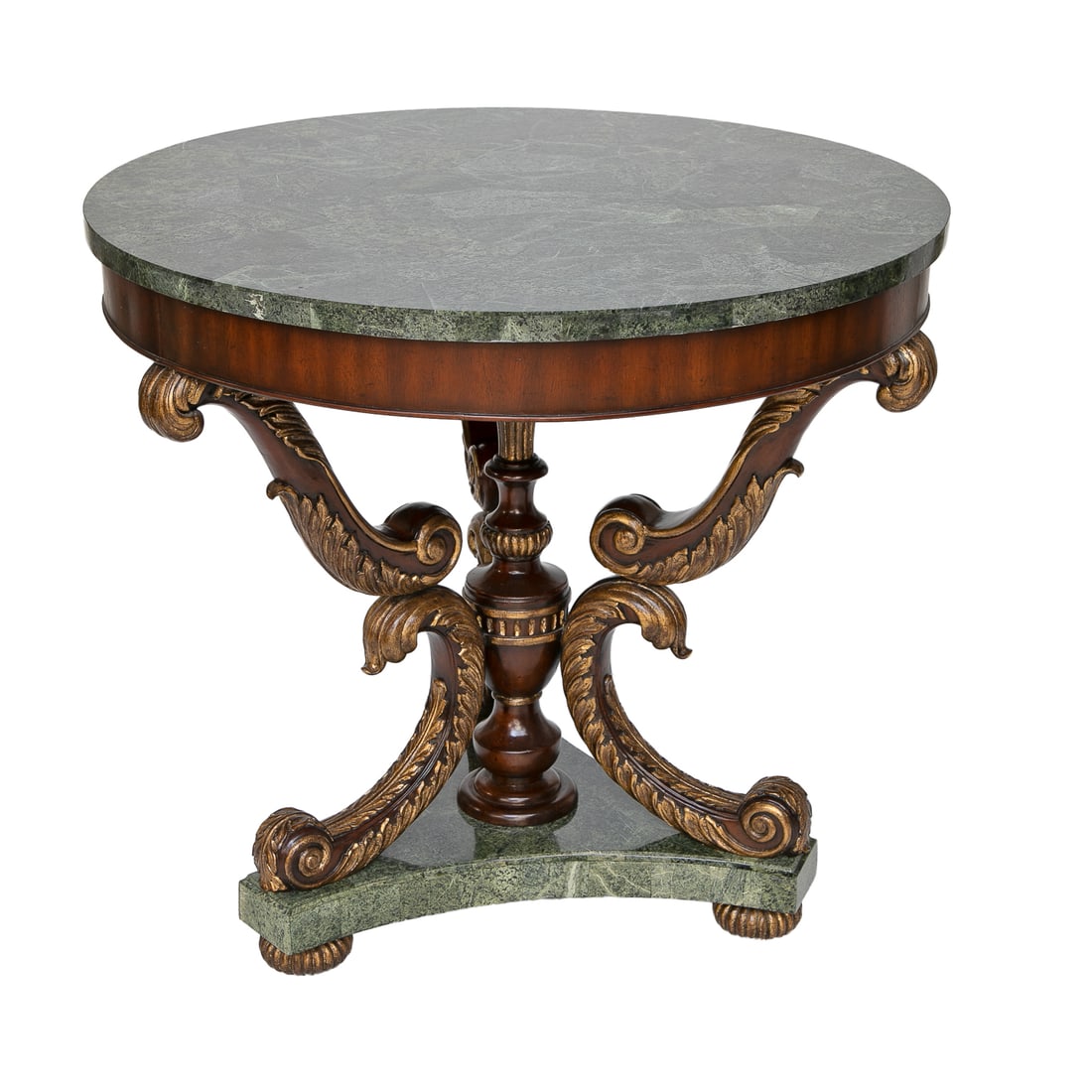 Vintage Maitland-Smith Round Side Table - 2