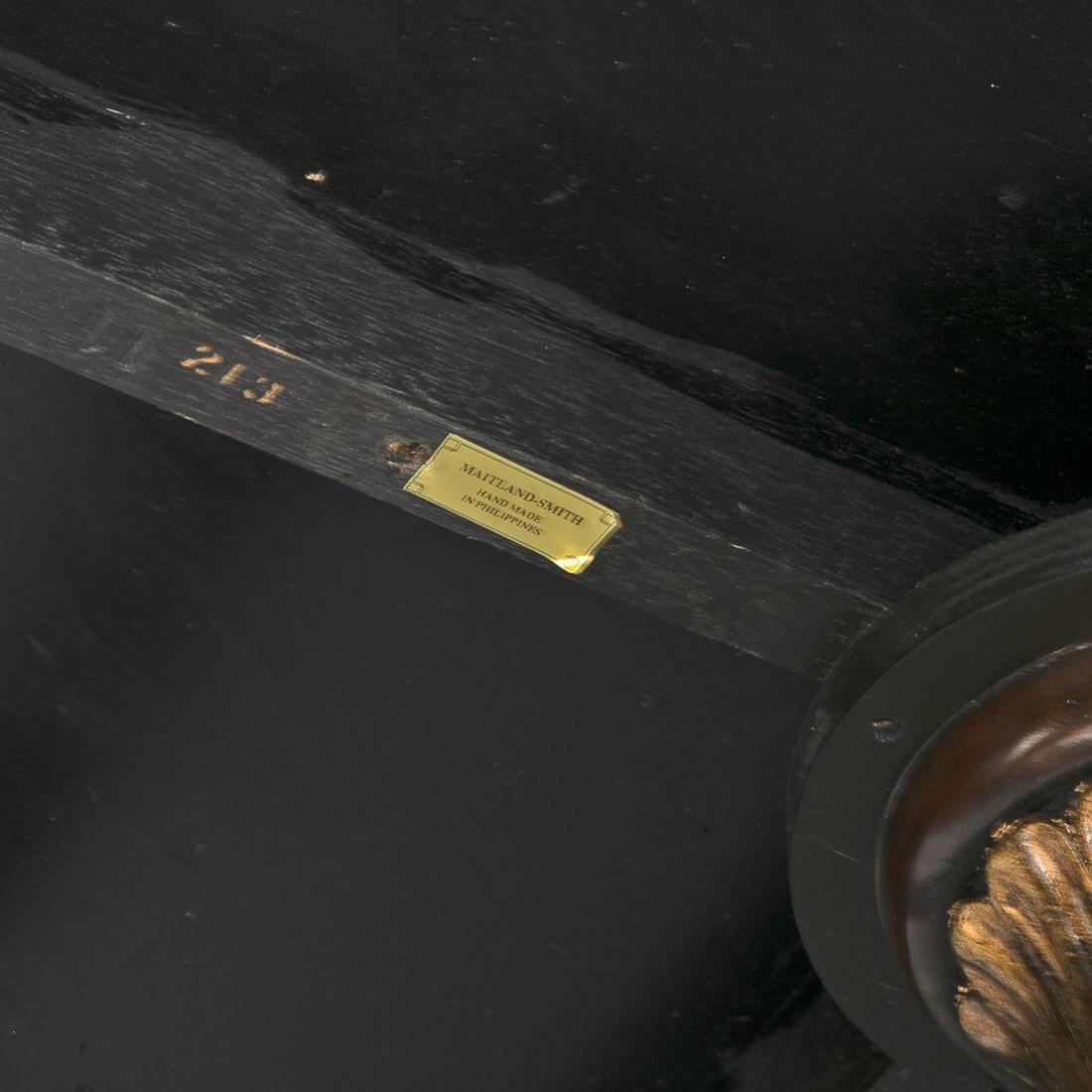 Vintage Maitland-Smith Round Side Table - 7