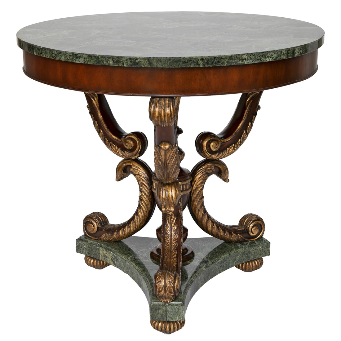 Vintage Maitland-Smith Round Side Table (1 of 7)