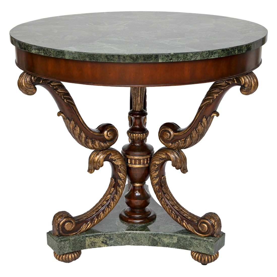 Vintage Maitland-Smith Round Side Table - 2