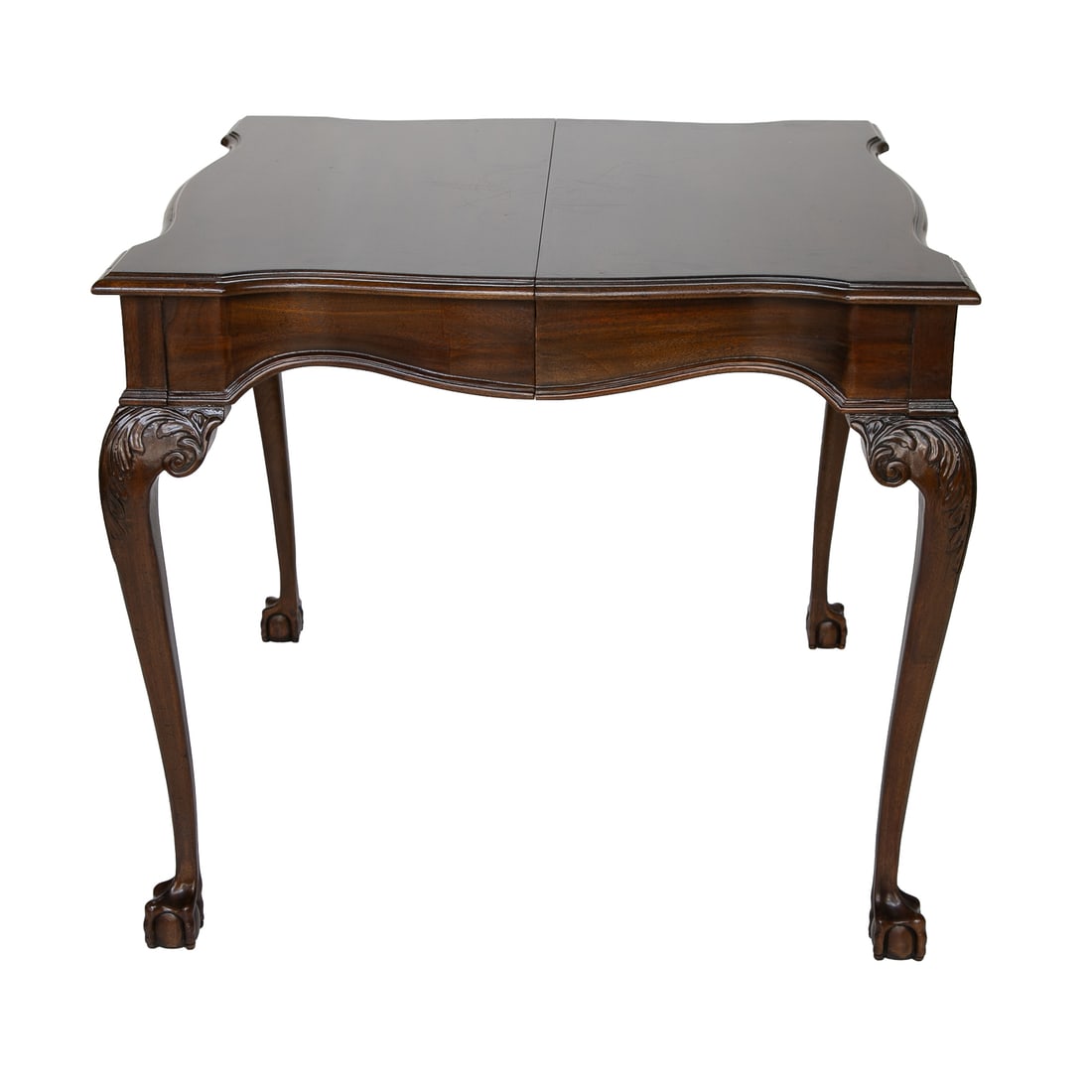 Vintage Drexel Heritage Mahogany Chippendale Style Dining Table (1 of 7)