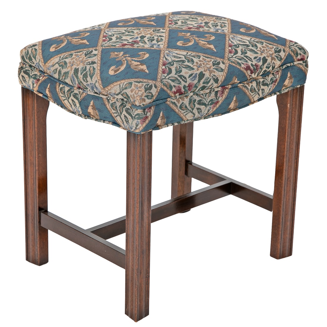 Mahogany Stools, Two Total - 10