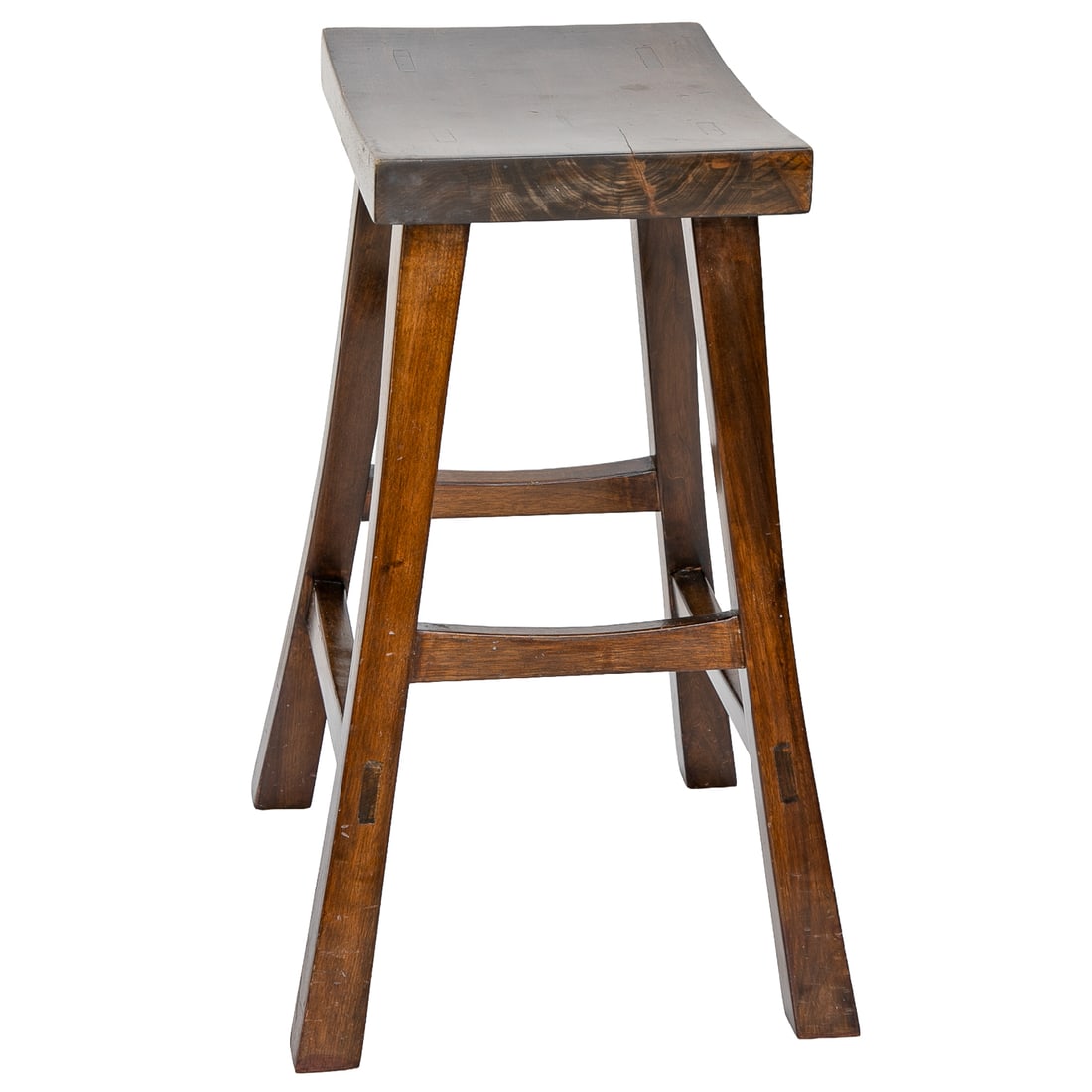 Mahogany Stools, Two Total - 3