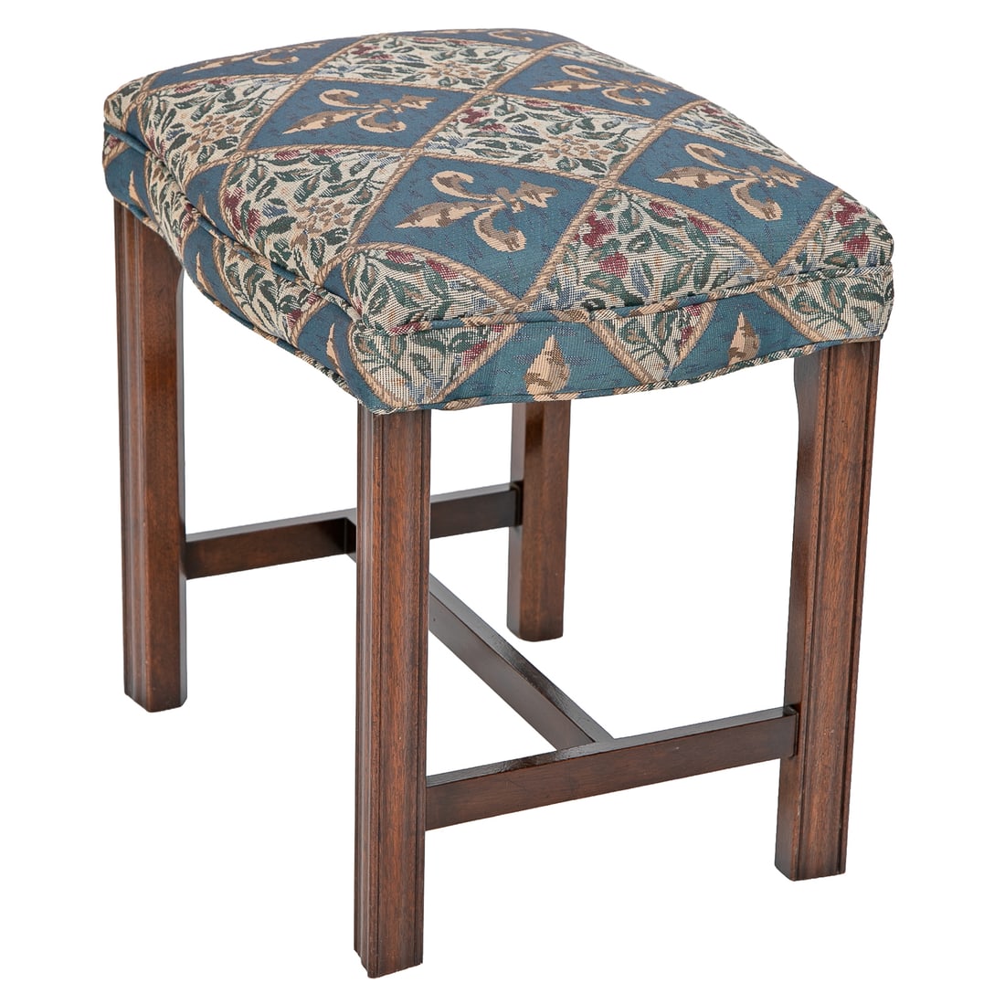 Mahogany Stools, Two Total - 8