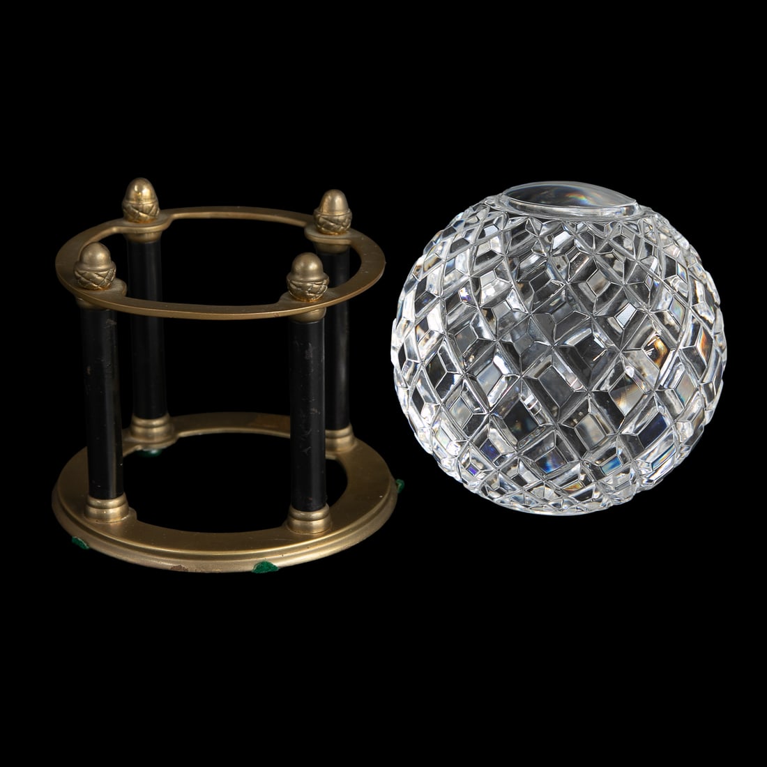 Spherical Table Items, Three Total Items - 12