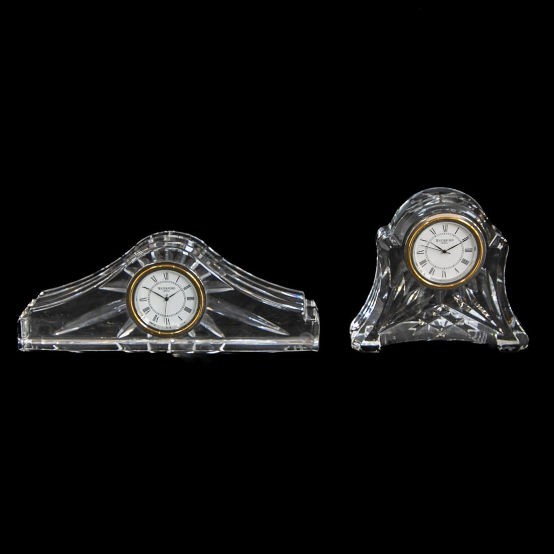 Waterford Crystal Desk Top Clocks, Two Total (1 of 10)