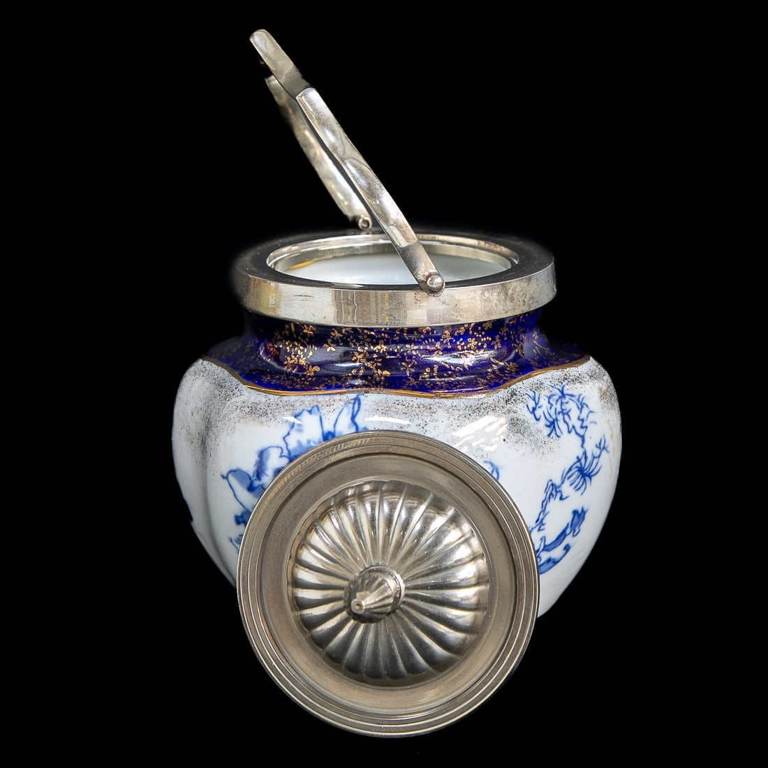 Two Porcelain Biscuit Jars - 9