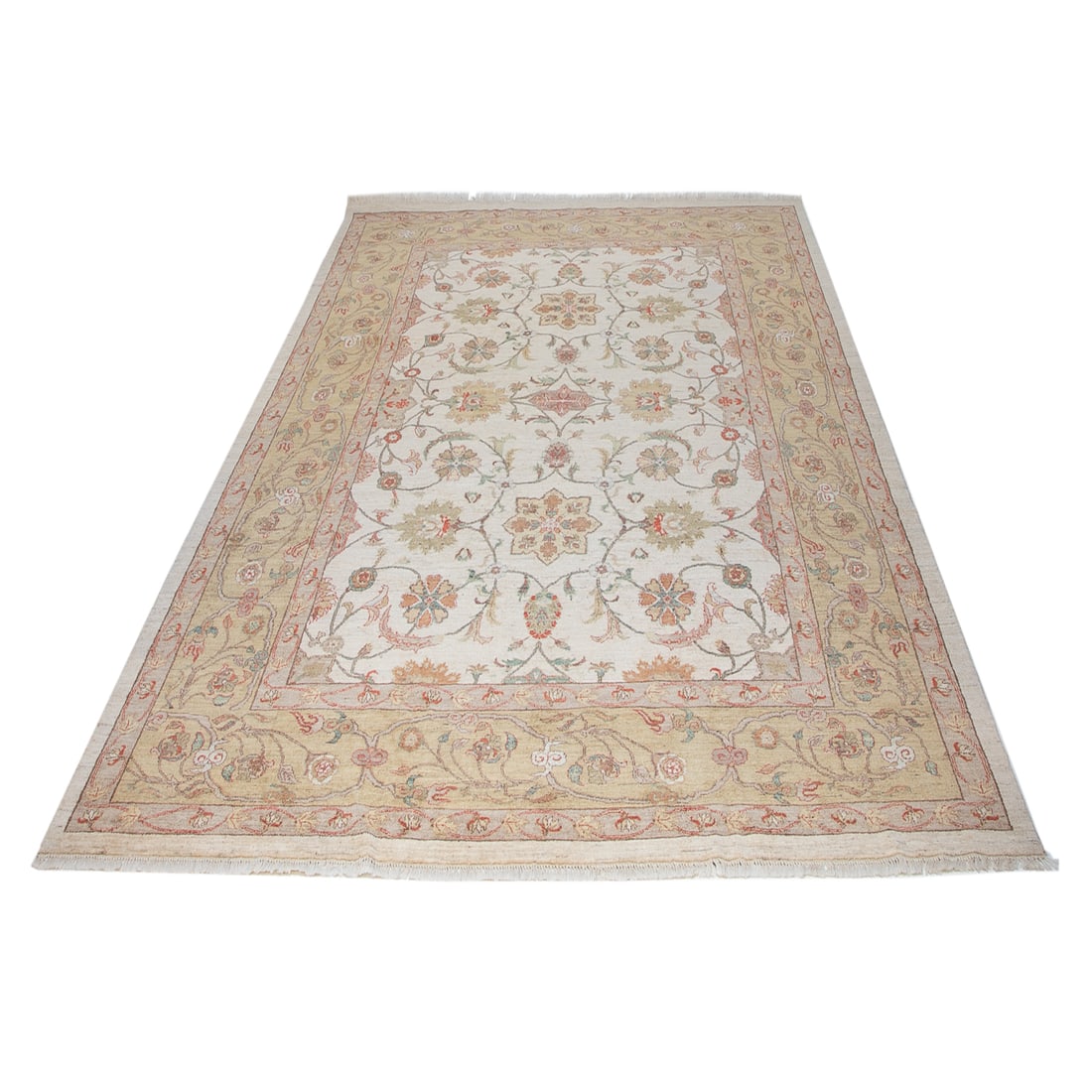 10'5" X 14'11" Indian Tabriz Style Rug (1 of 5)