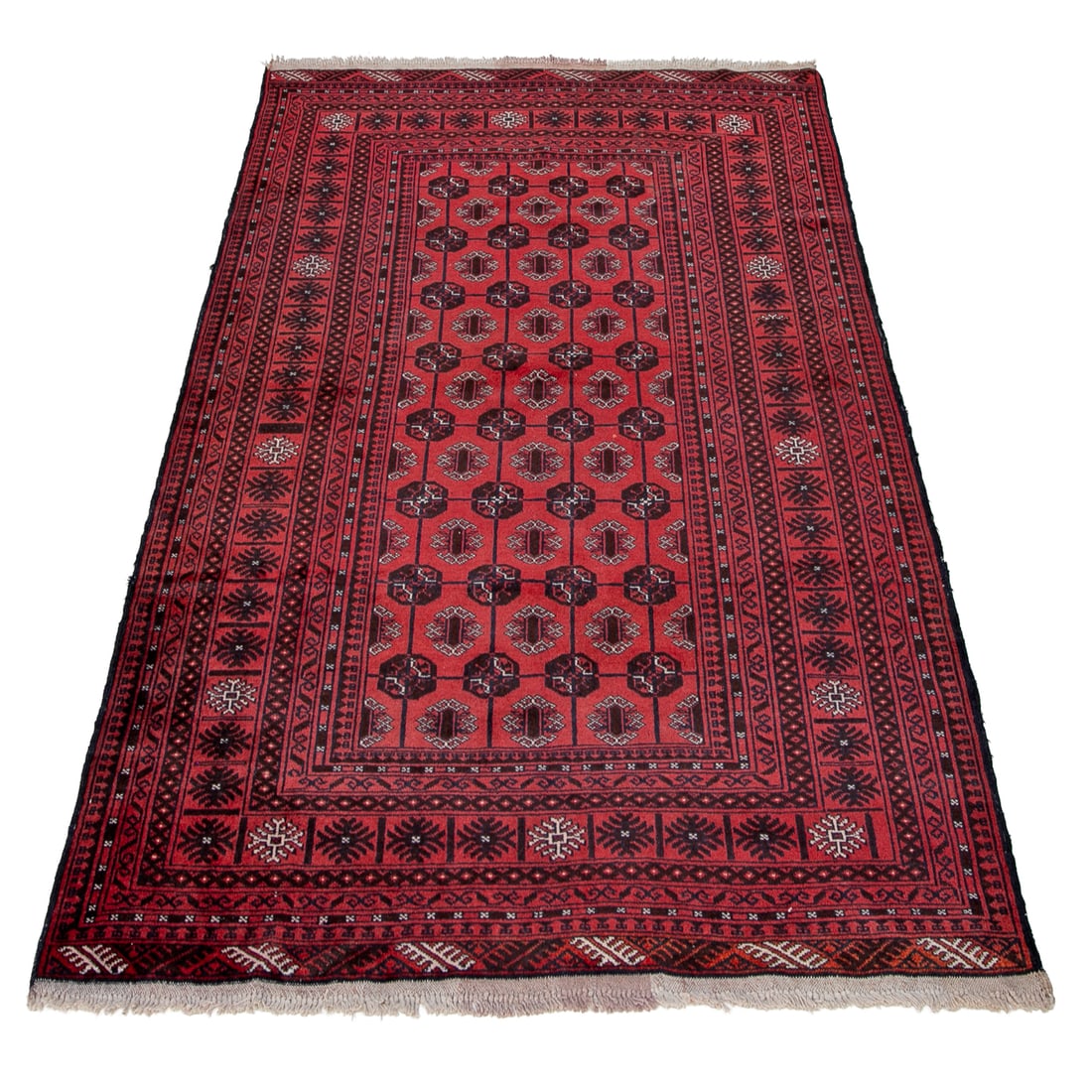 4'3" X 6'5" Turkaman Rug (1 of 5)