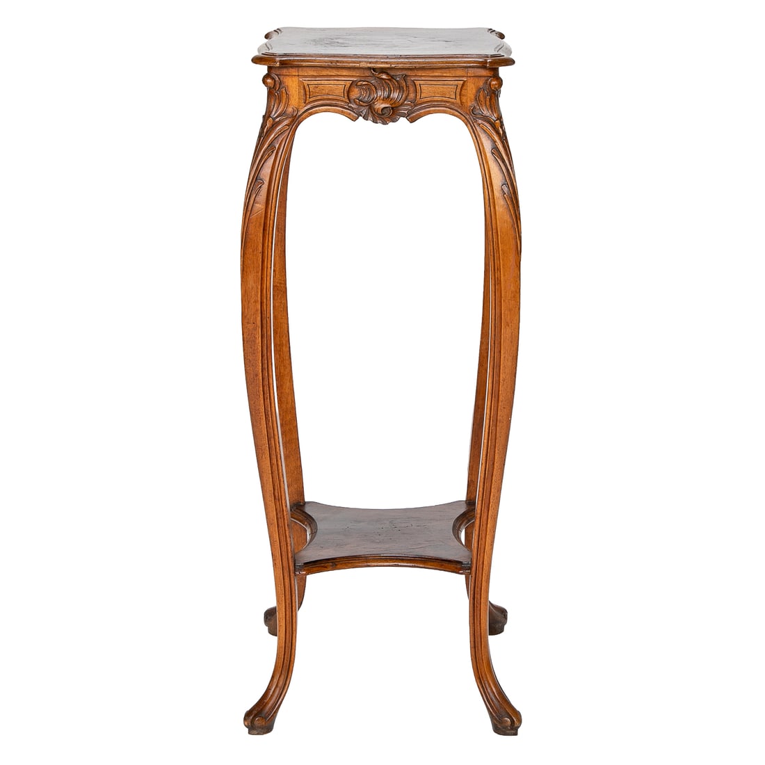 Late 19th/Early 20th C. French Walnut Louis XV Plant Stand (1 of 8)
