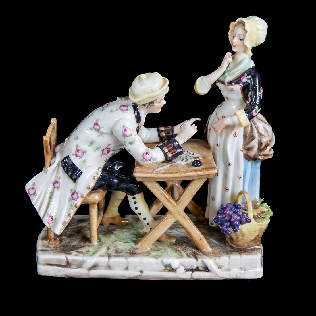 Vintage Capodimonte Porcelain Figural Grouping (1 of 7)