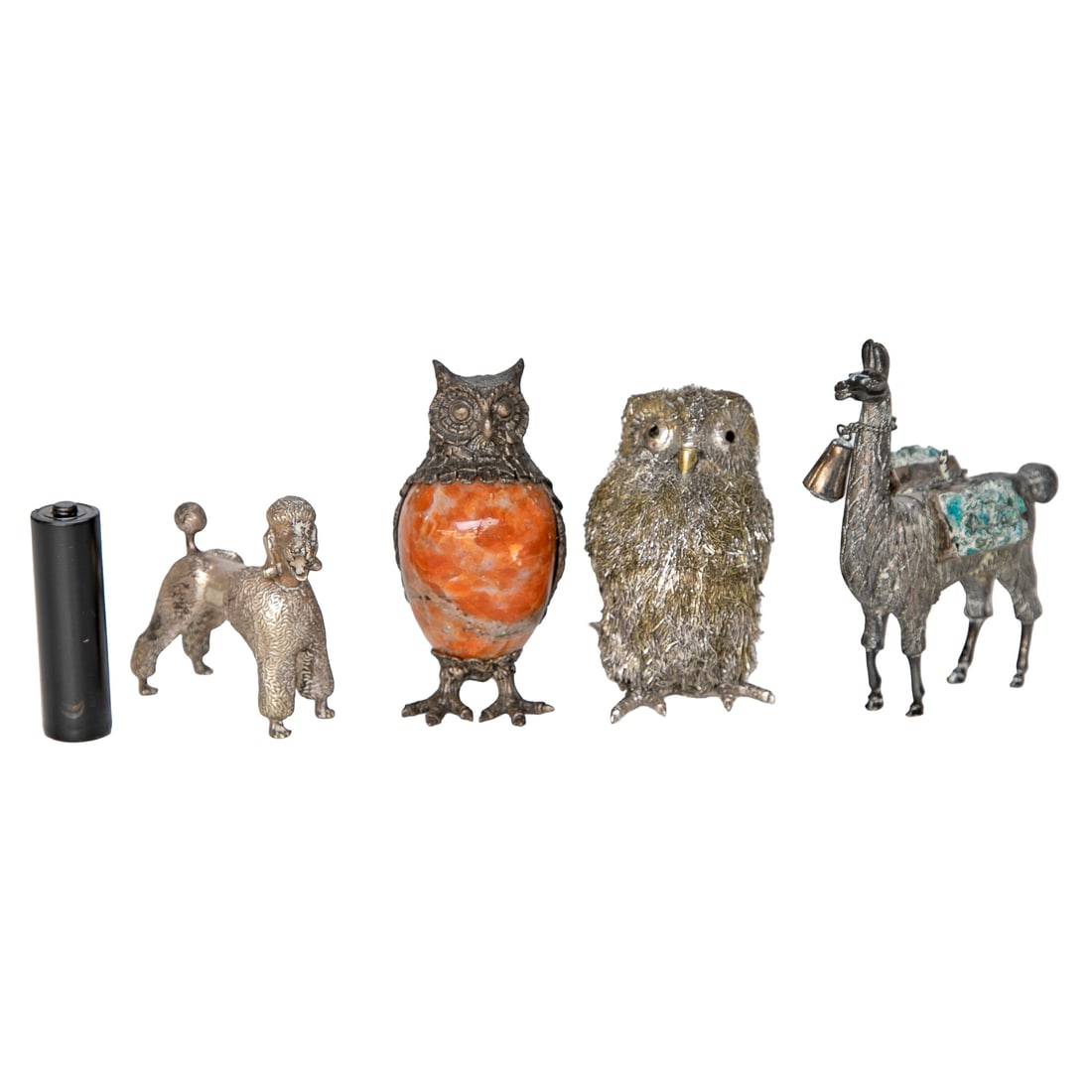 Small Sterling Silver Animals, Three Total - 2