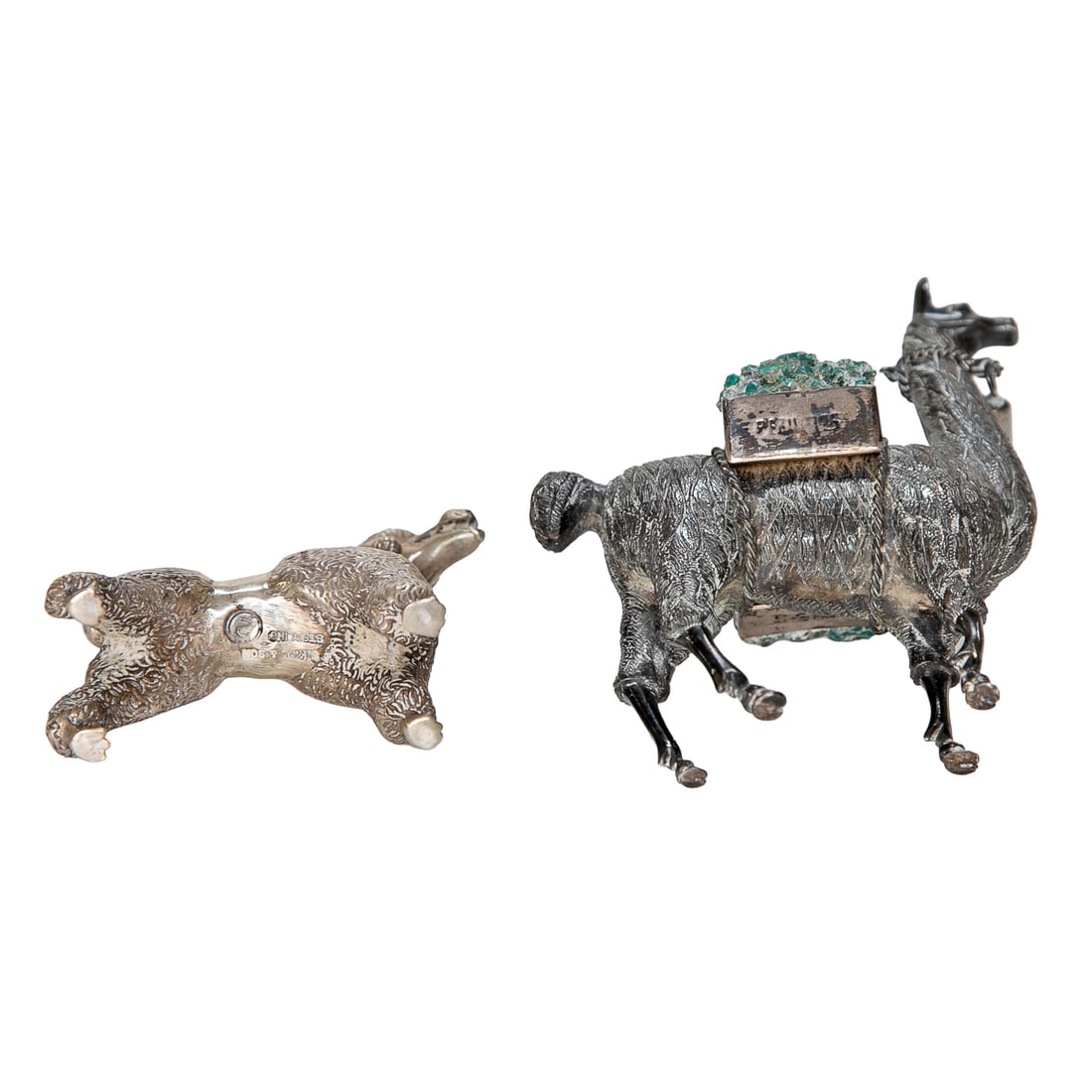 Small Sterling Silver Animals, Three Total - 8