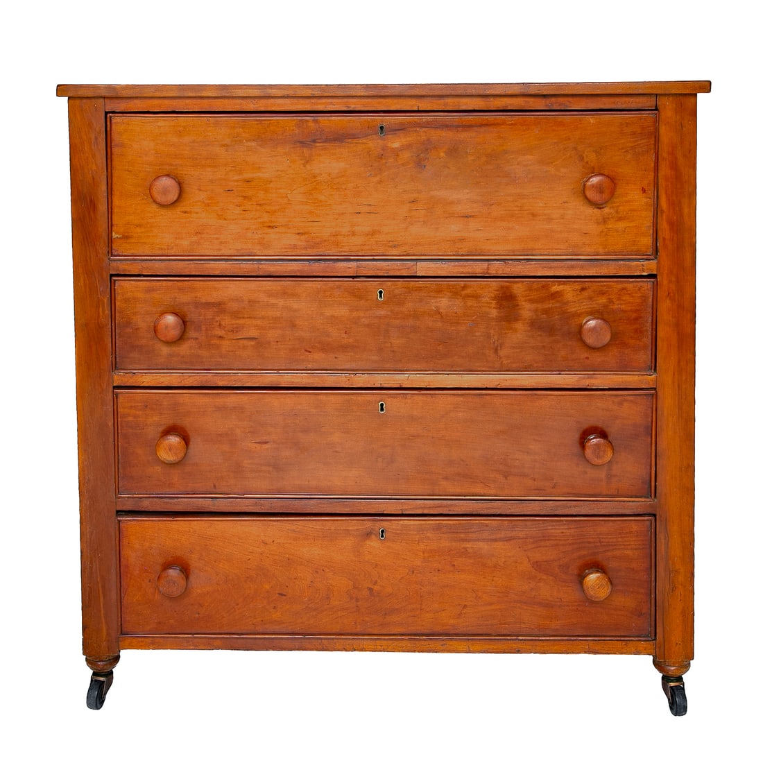 Late 19th C. American Cherry Chest of Drawers (1 of 10)