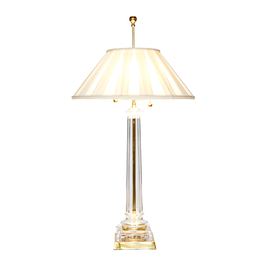 Contemporary Glass Table Lamp (1 of 7)