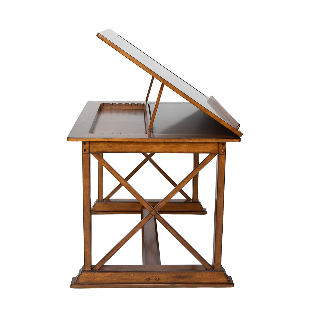 Acacia Wood Adjustable Drafting Table - 3