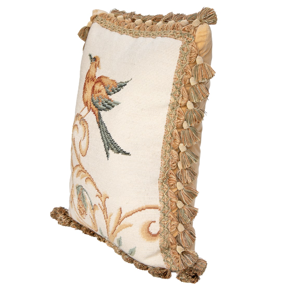 Needlepoint Pillows, Pair - 6