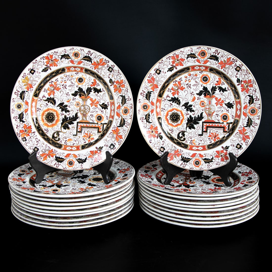 Late 19th C. English Mason's Ironstone China Partial Dinner Service, Thirty-Four (34) Total Pieces (1 of 20)