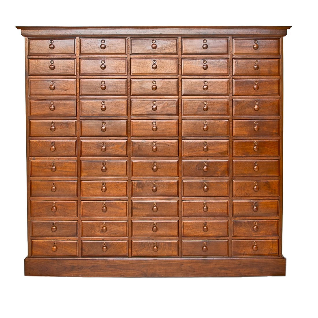 Vintage Walnut Bank of Drawers (1 of 8)