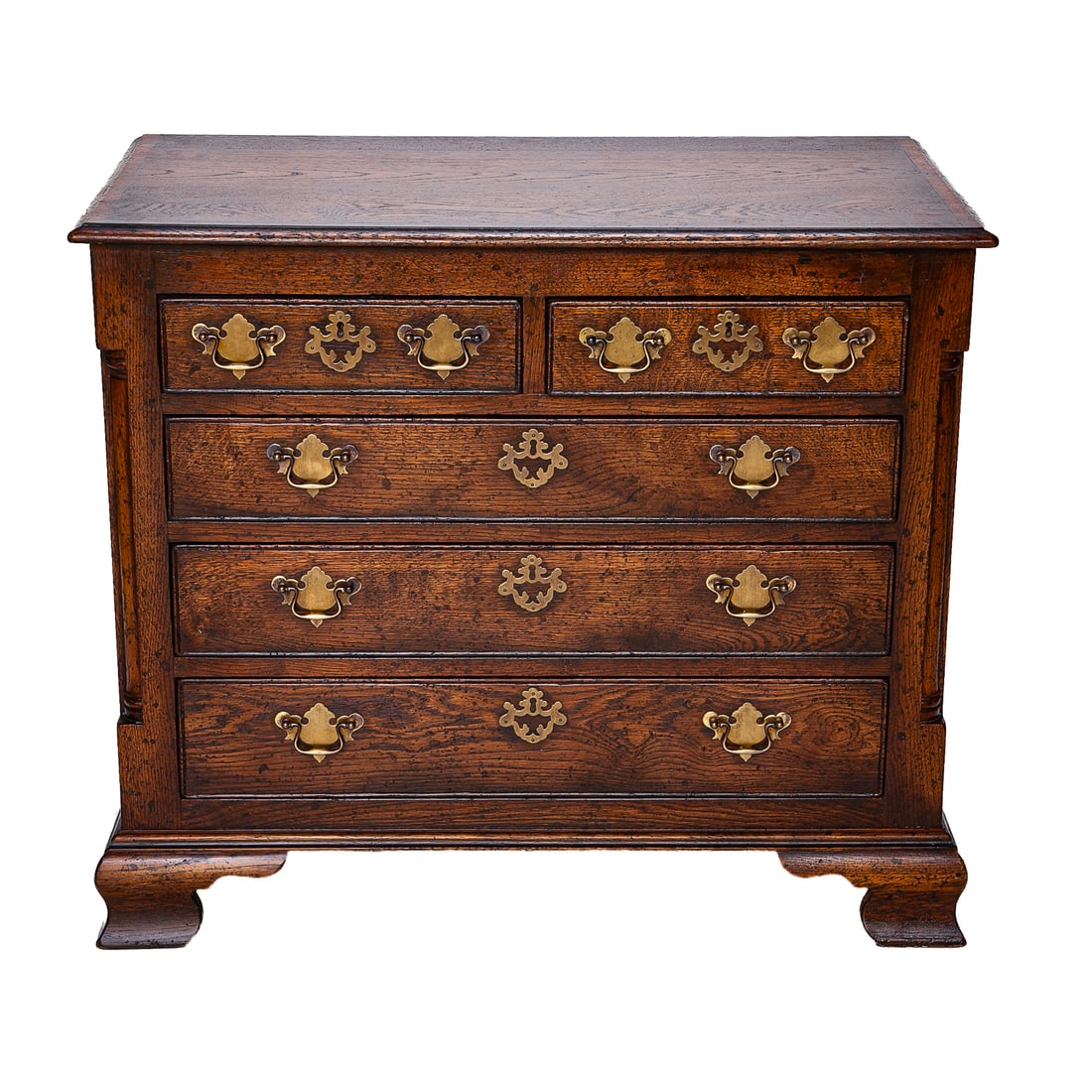 Custom Bench Made English Oak Reproduction Chest of Drawers (1 of 8)