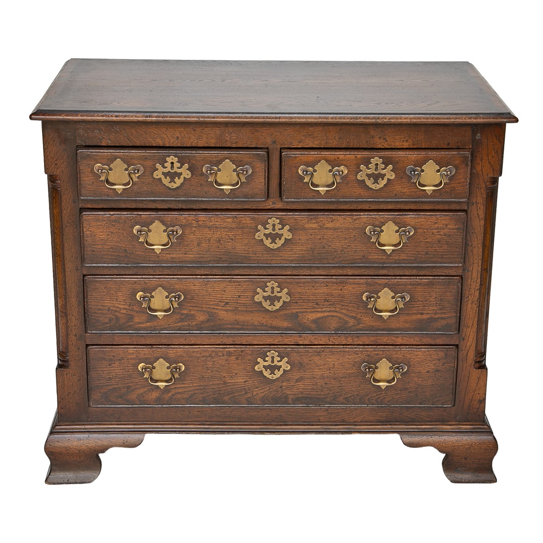 Custom Bench Made English Oak Reproduction Chest of Drawers (1 of 8)