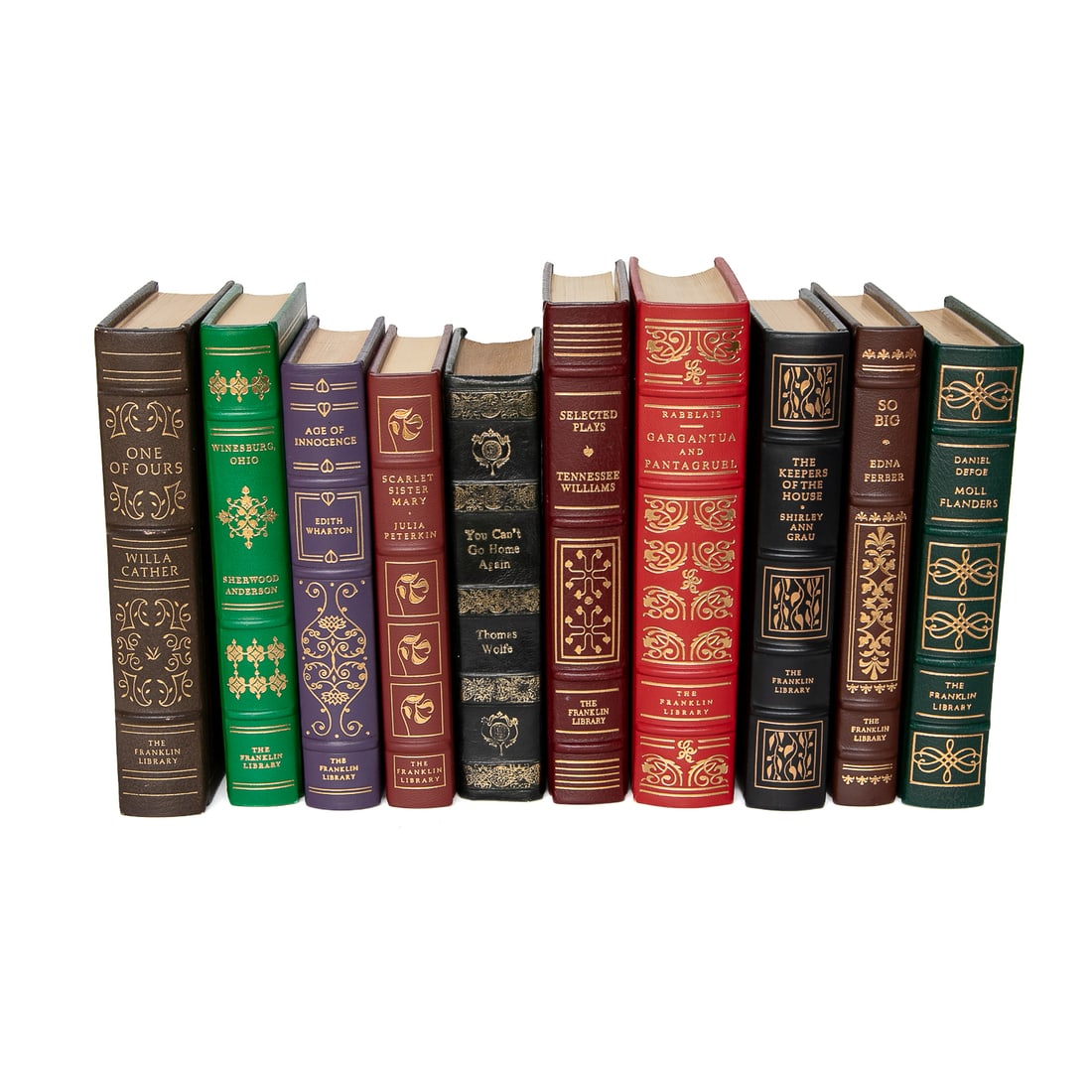 Group of Franklin Library Leather Bound Books, Twenty Total Volumes (1 of 13)