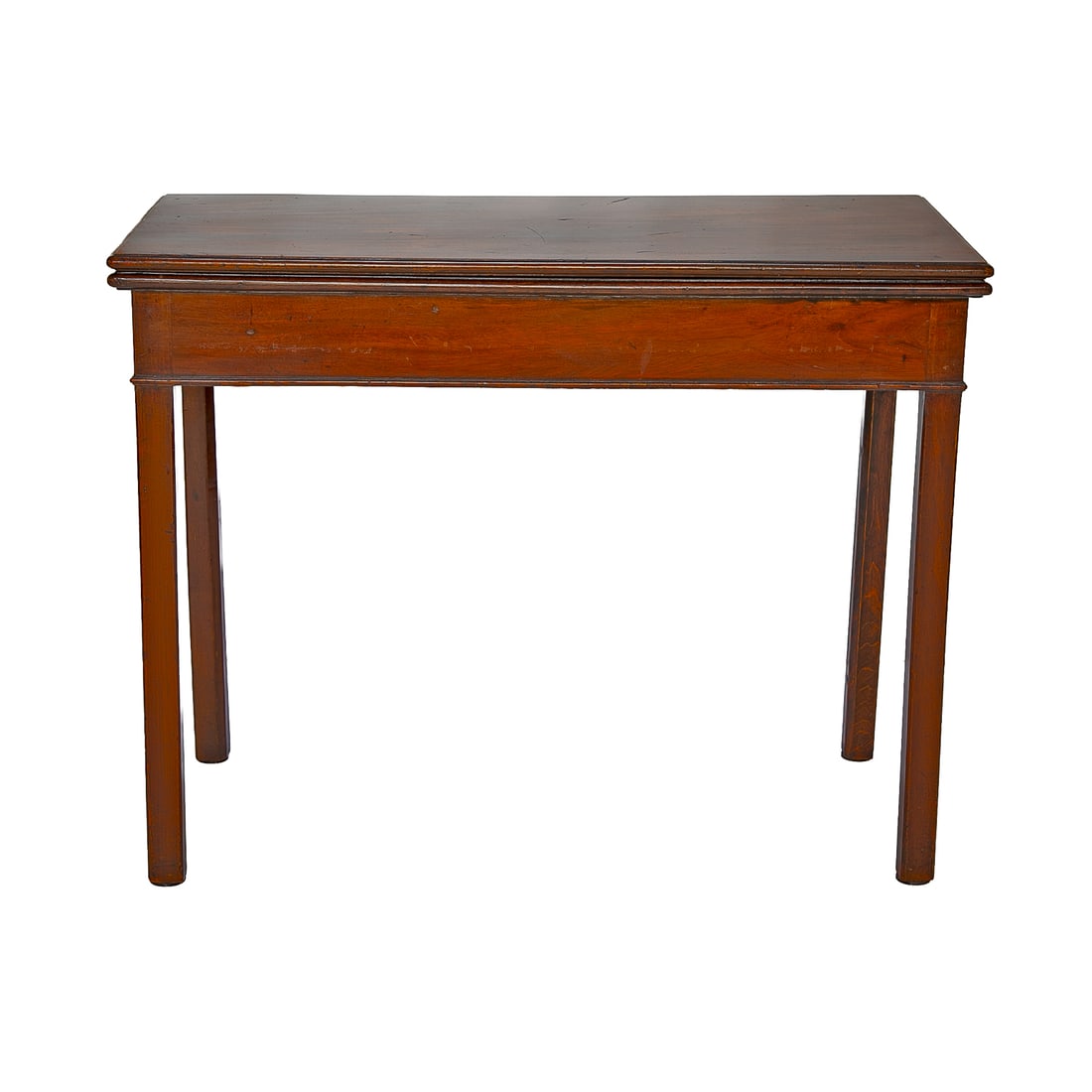 Late 19th C. English Mahogany Flip Top Game Table (1 of 7)