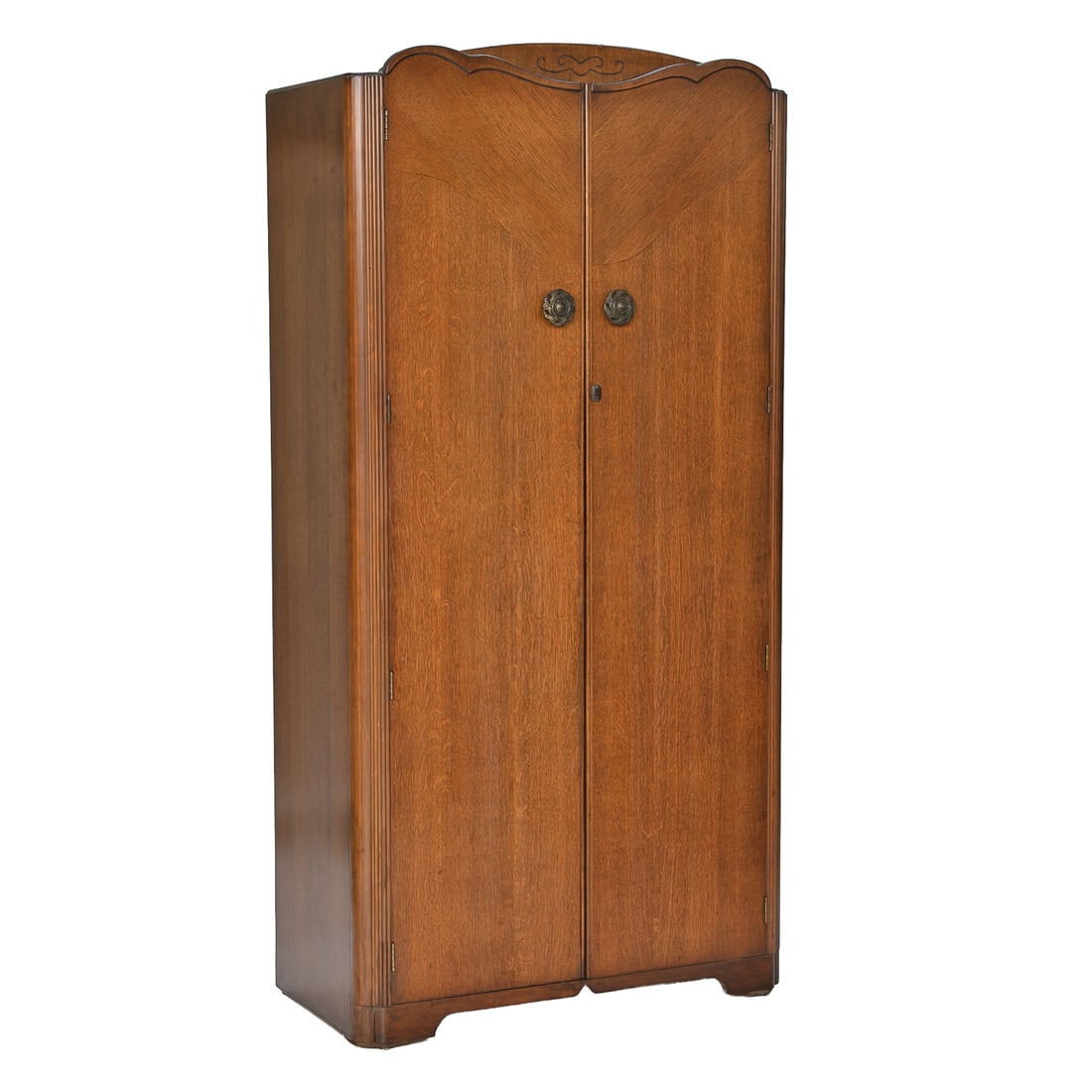 Vintage American Oak Better Furniture Times Finishing Gents Robe (1 of 11)
