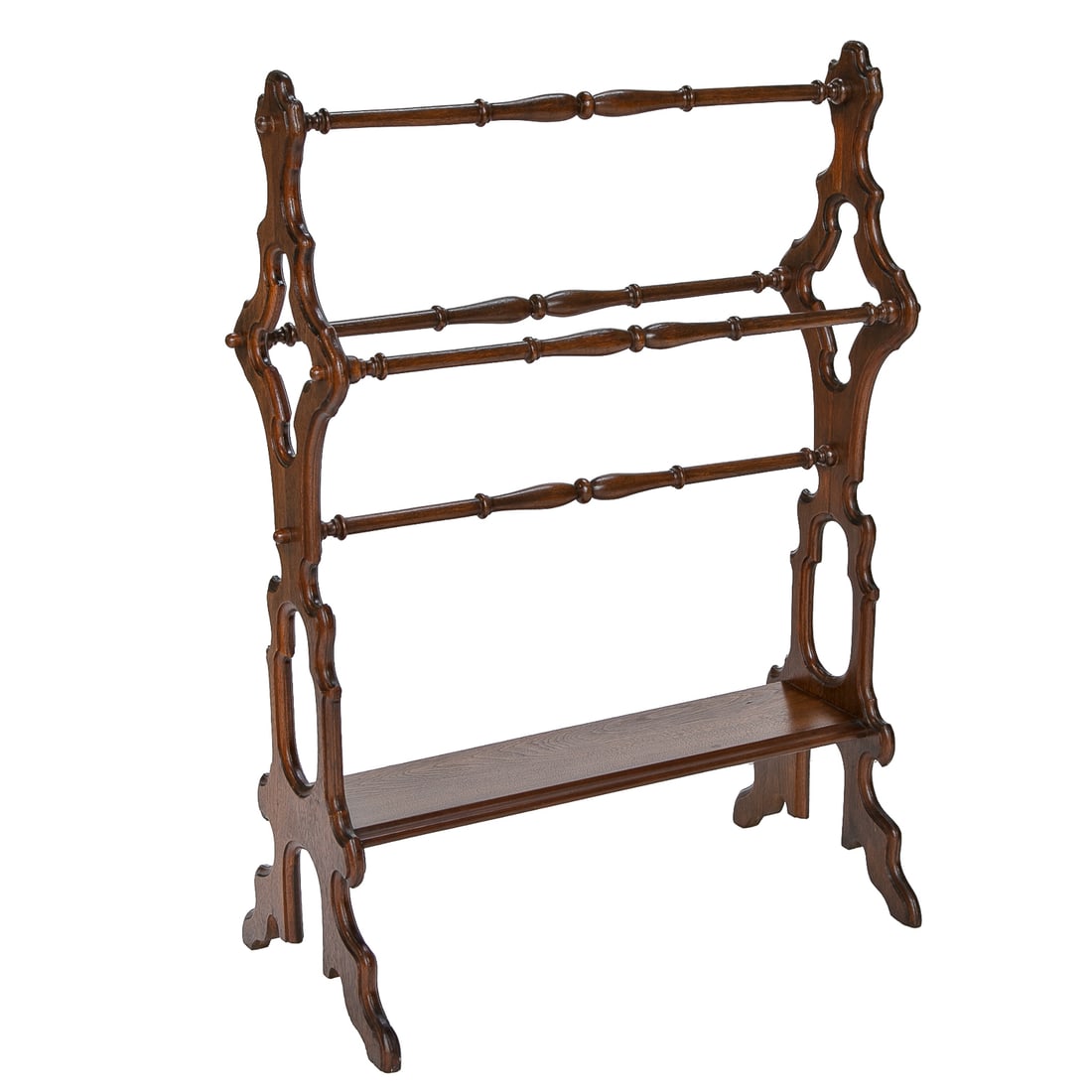 Antique Walnut Quilt Rack (1 of 7)
