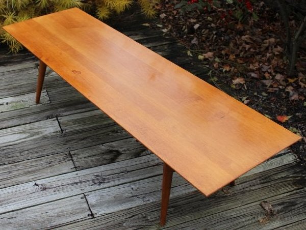 Paul McCobb Planner Group maple bench by Winchendon (1 of 2)