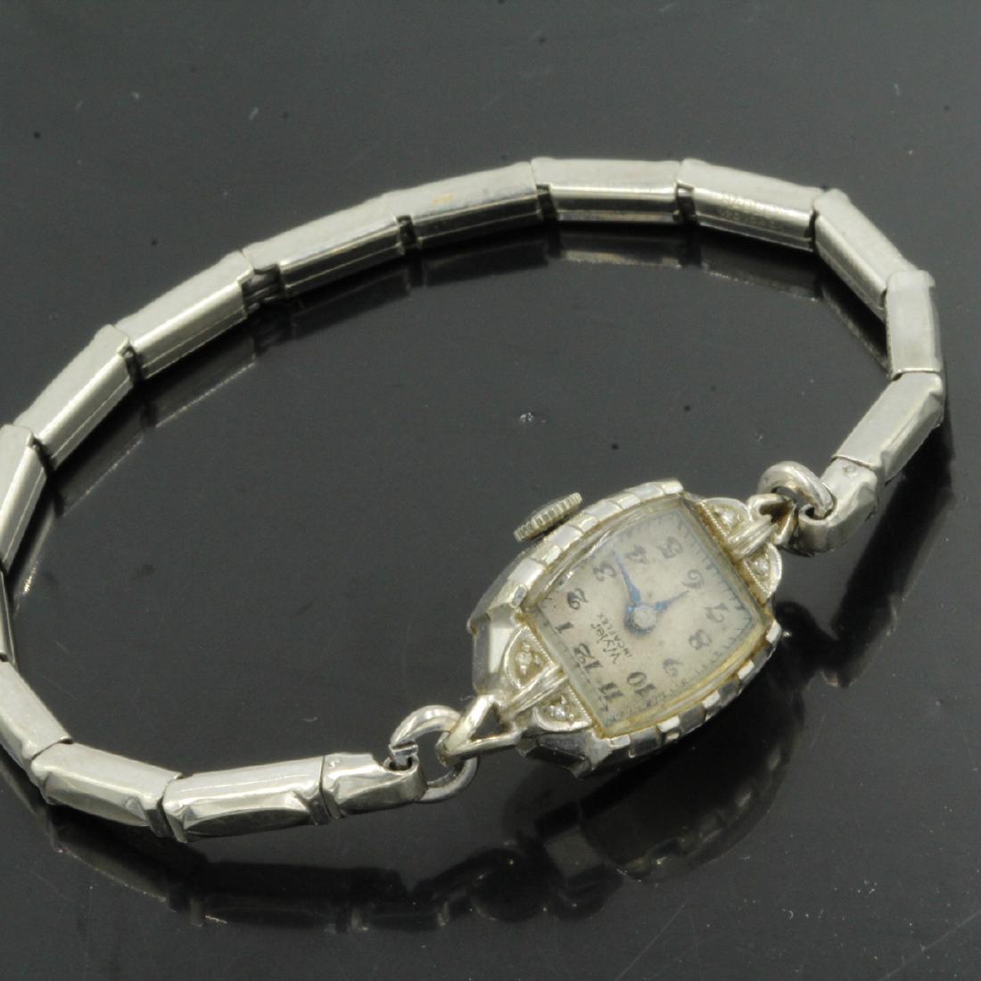 C. 1925 14k White Gold Ladies Watch (1 of 3)