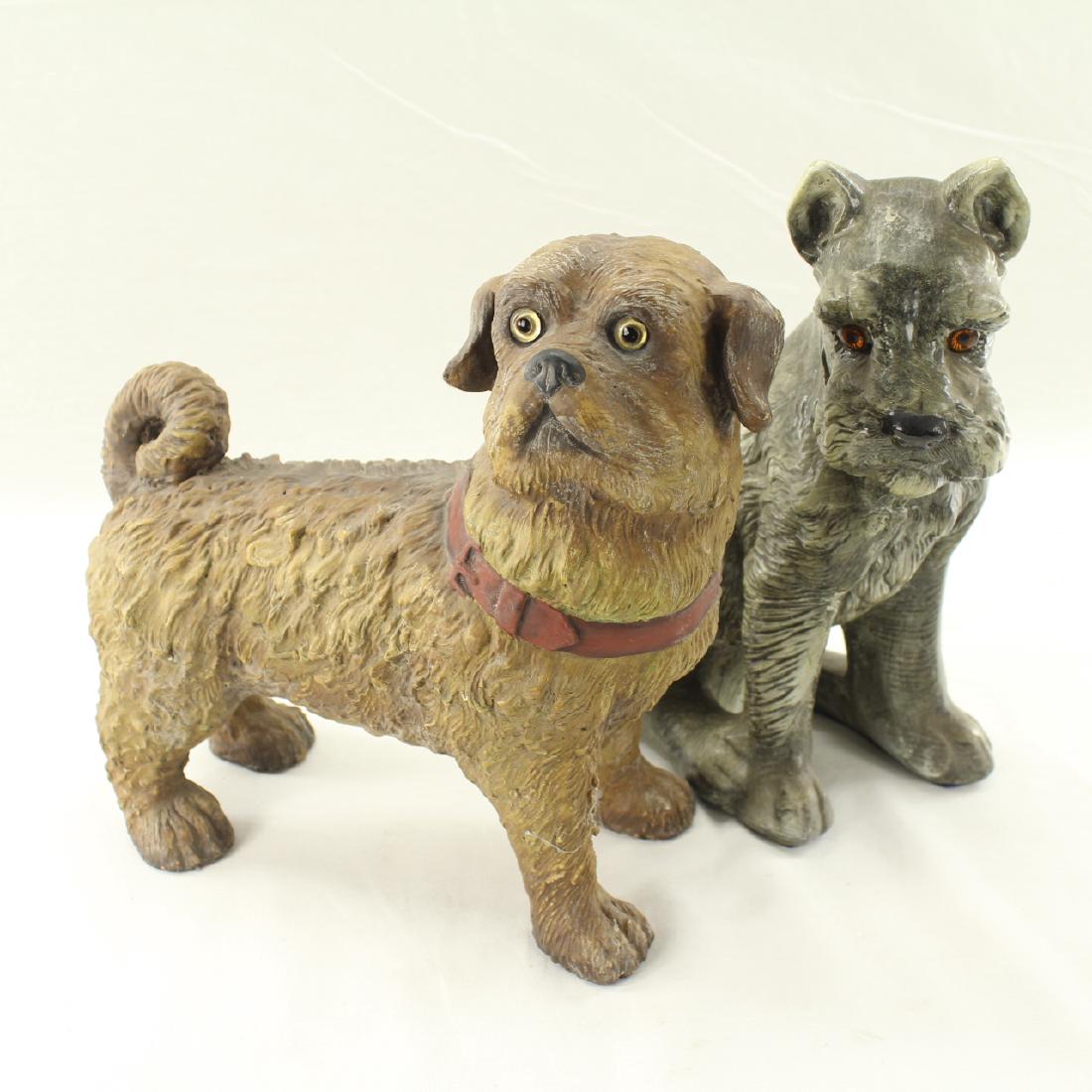 Lot - Two Staffordshire Dogs (1 of 6)