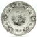 C. 1850 Staffordshire Dinner Plate, "Grecian Statue"
