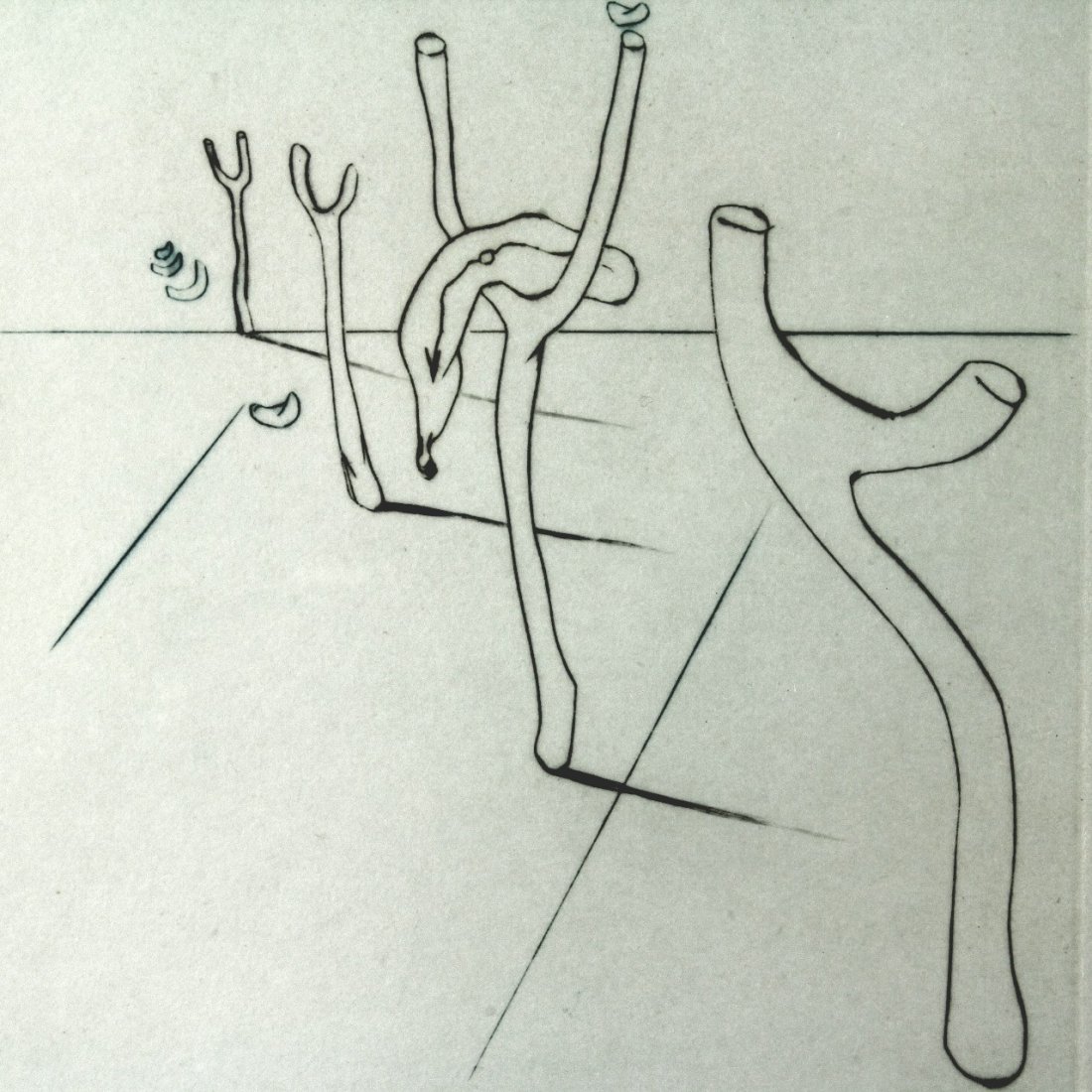 Salvador Dali Etching, Signed (1 of 5)