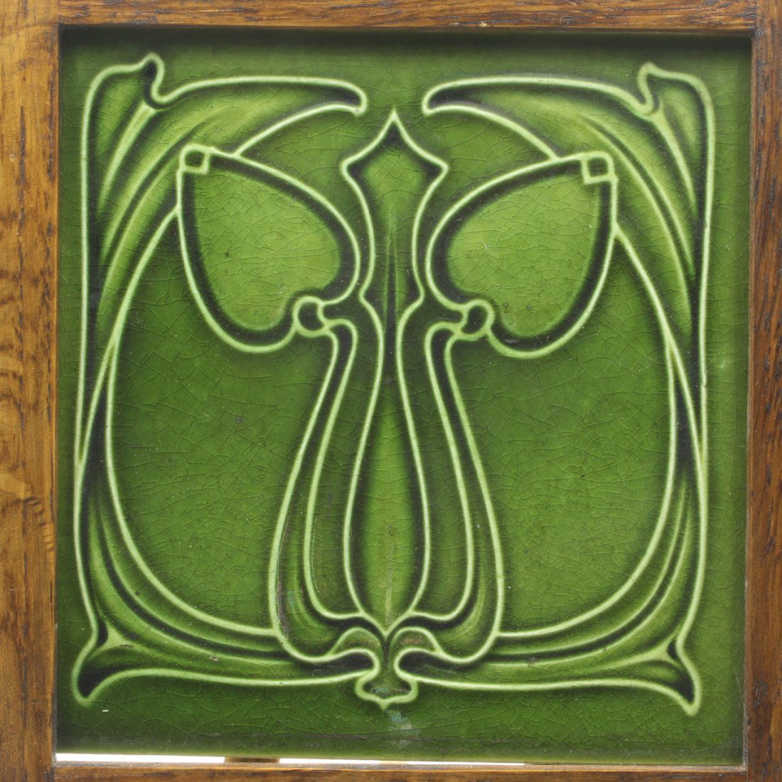 Art Nouveau Design Tile, C. 1905 (1 of 3)