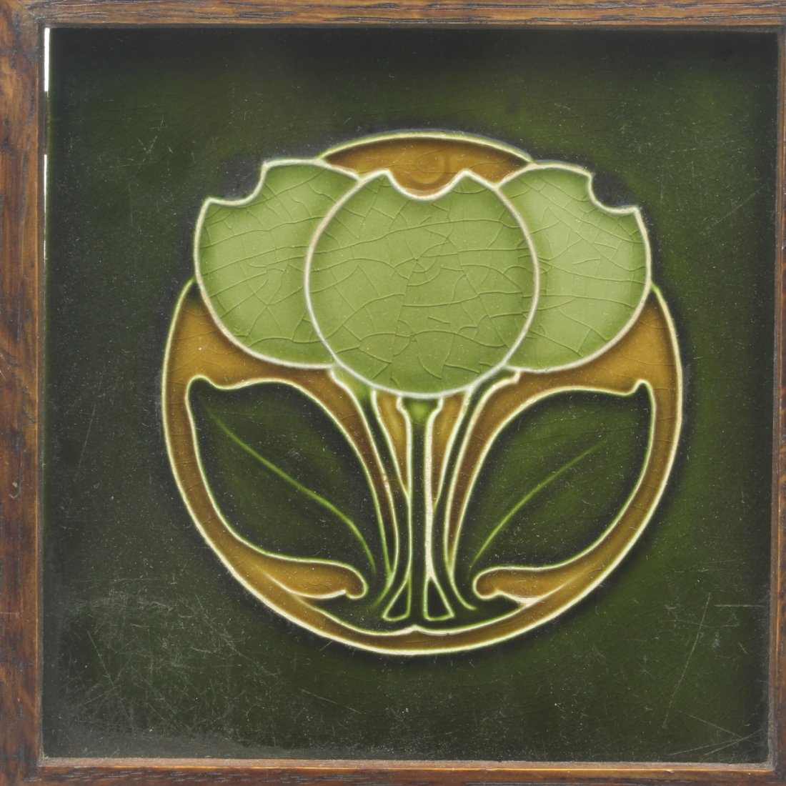 Art Nouveau Design Tile, C. 1908 (1 of 3)