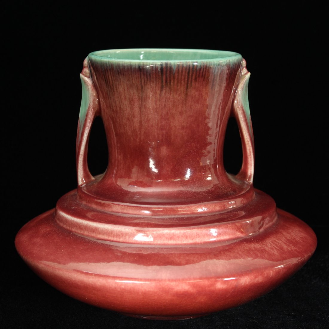 C. 1935 Roseville Orian Vase #737-7 (1 of 3)