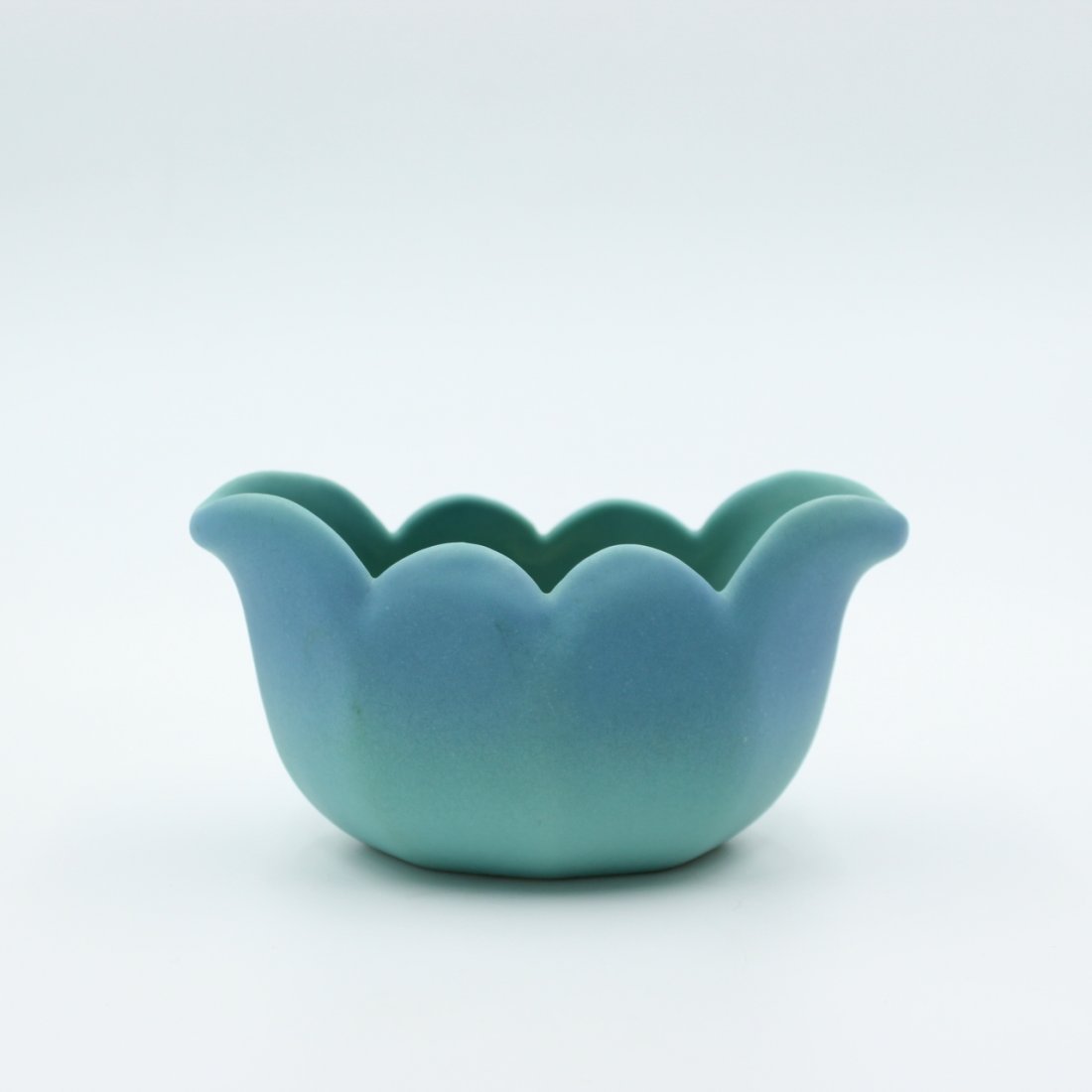 C. 1940 Van Briggle 3-inch Tulip Planter (1 of 4)