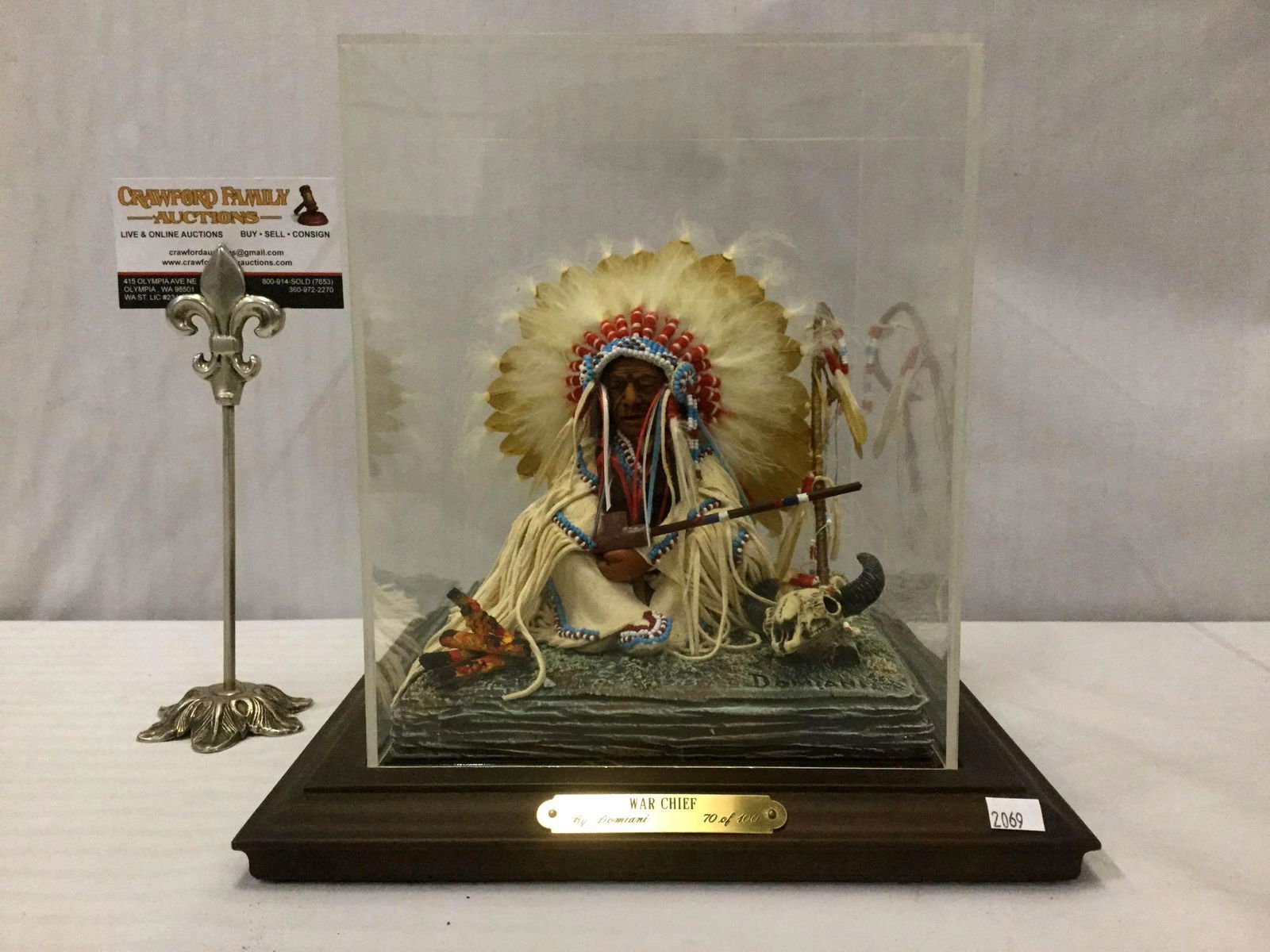 War Chief - No. 70/100, signed by artist Domiani - (1 of 9)