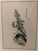 Vintage Asian folding 2-panel screen ink on silk art - 6