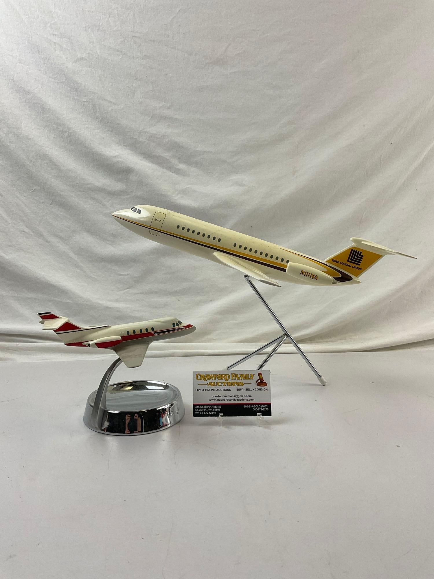 2 pcs Vintage Model Planes. Ceramic Hawker Siddeley Made in Germany. See pics. (1 of 1)